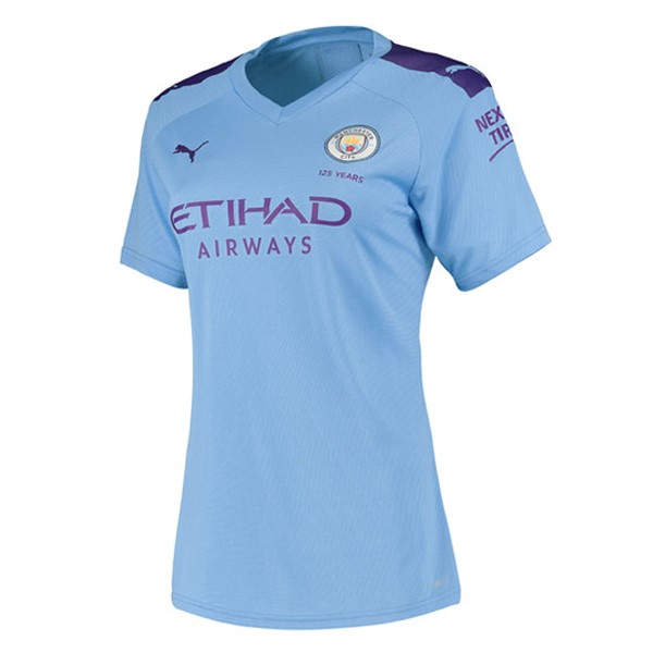 Trikot Manchester City Heim Damen 2019-20 Blau Fussballtrikots Günstig